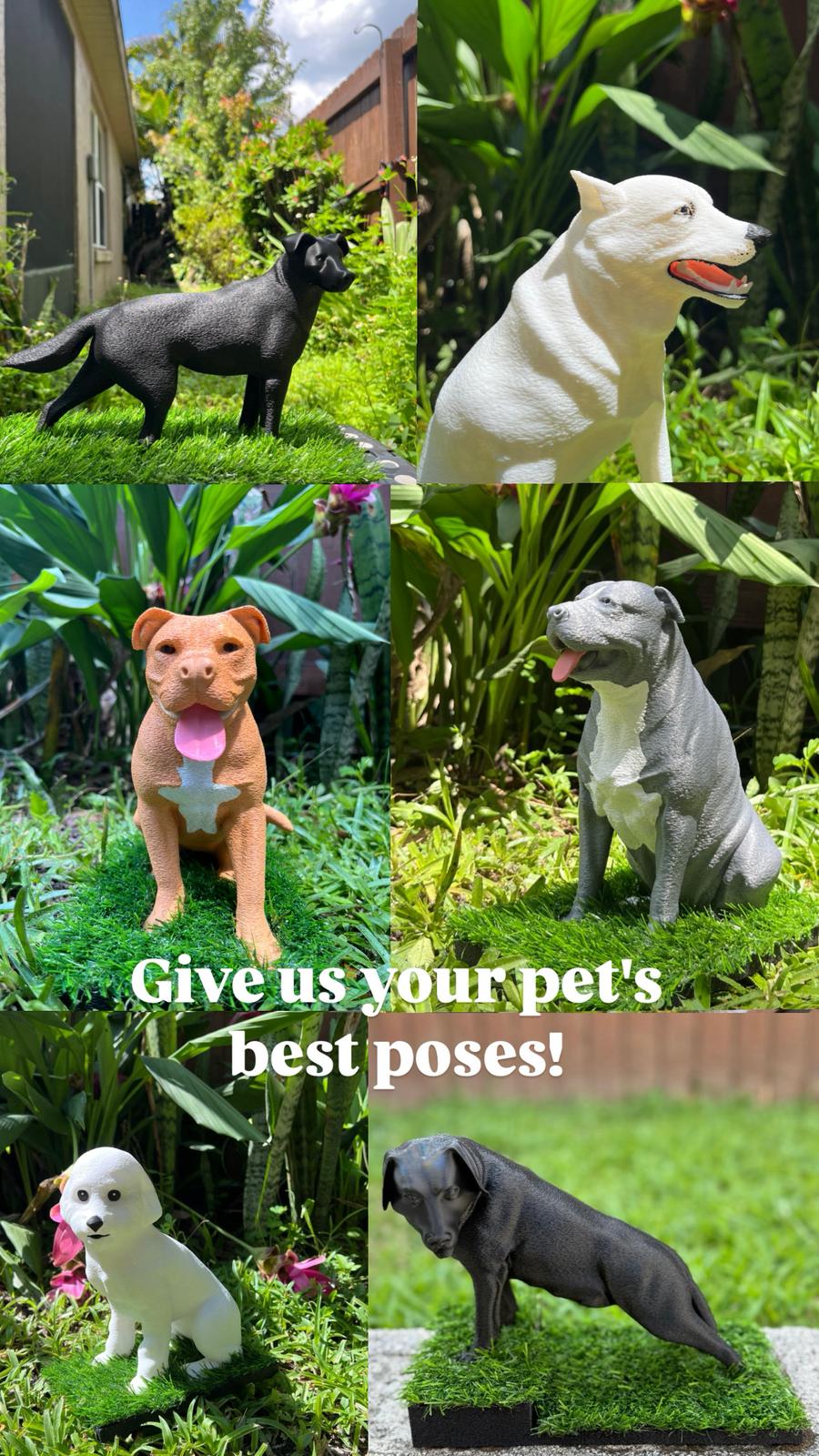 Your Custom Pet Sculpture - Composite Creatives